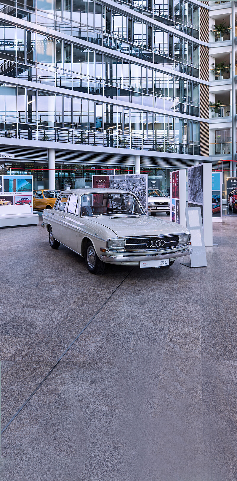 70 años de Audi en Ingolstadt: tres exposiciones especiales en el Audi Forum